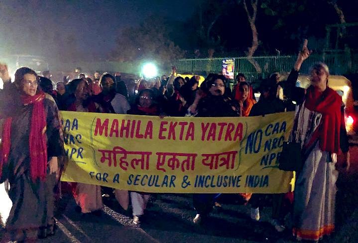 Anti-CAA protests: Persecution of peaceful dissenters must be stopped, says Mahila Ekta Yatra