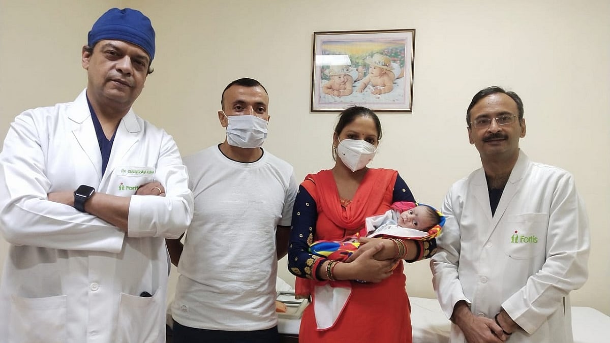 Bravo! Delhi doctors implant permanent pacemaker in newborn baby’s heart