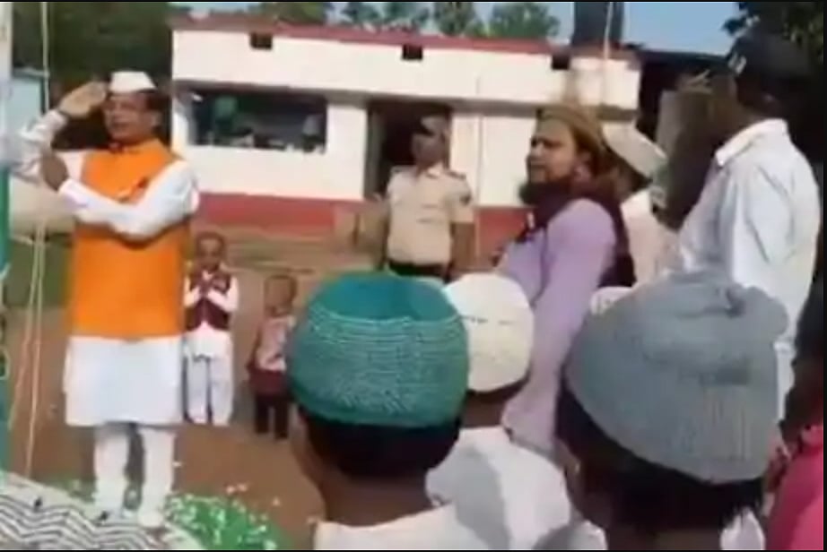 WATCH: New Bihar Education Minister’s incorrect rendering of national anthem