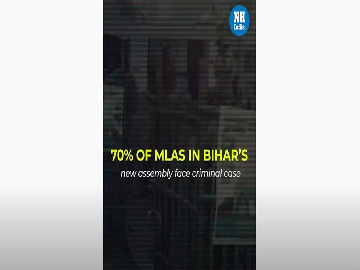 70% of MLAs in Bihar’s new assembly face criminal cases