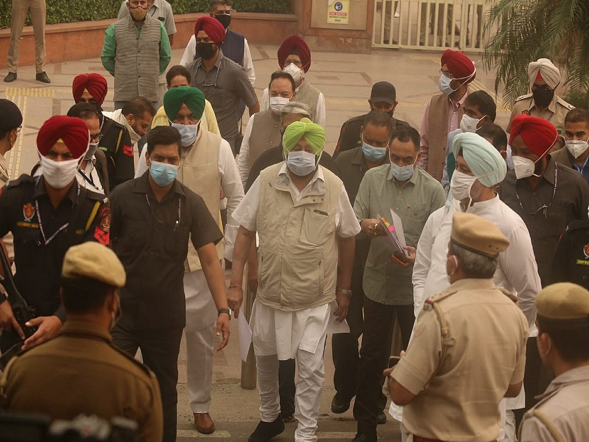 Punjab CM Capt Amarinder Singh launches mission from Rajghat to save Punjab and its farmers