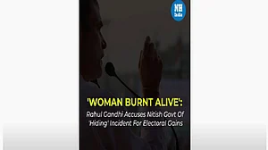 ‘Woman Burnt Alive in Bihar’: Rahul Accuses Nitish Govt of ‘Hiding’ Incident for Electoral Gains