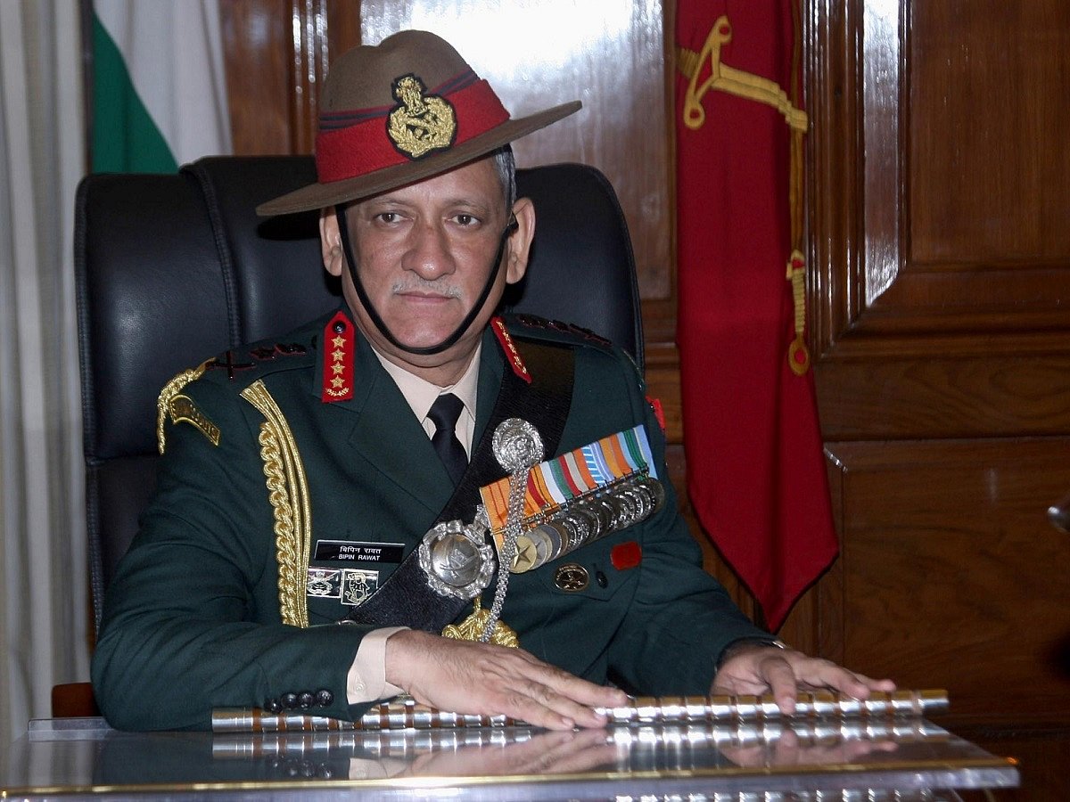 General Bipin Rawat (Photo Courtesy: IANS)