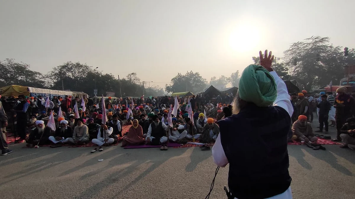 Bhim Army joins farmers’ protest, Chandrasekhar to visit farmers at Burari ground