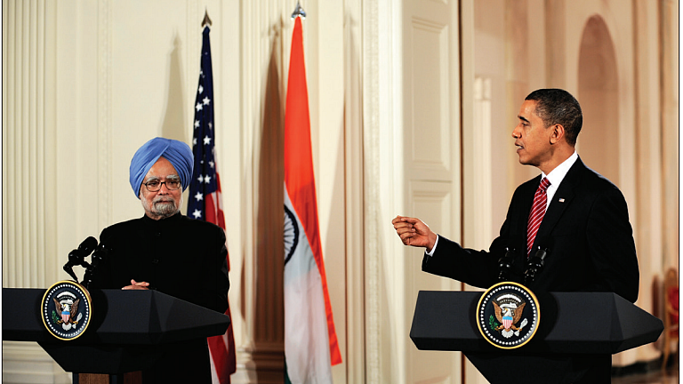Both Obama and Dr Manmohan Singh could see dark clouds hovering over India way back in 2009