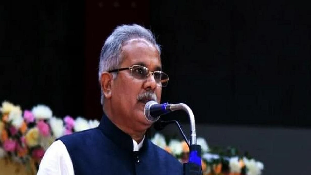 Chhattisgarh Chief Minister Bhupesh Baghel (Photo Courtesy: IANS)