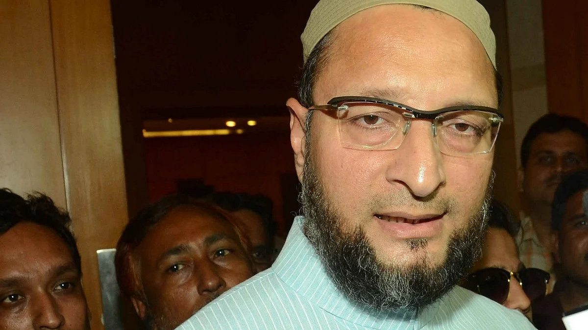 AIMIM chief Asaduddin Owaisi (Photo Courtesy: IANS)
