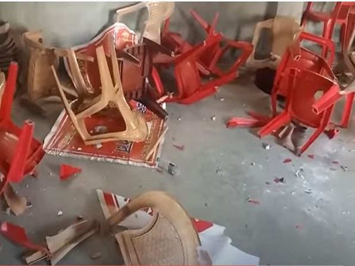 On Constitution Day, ‘BJP goons’ destroy CPI’s Agartala office, alleges party