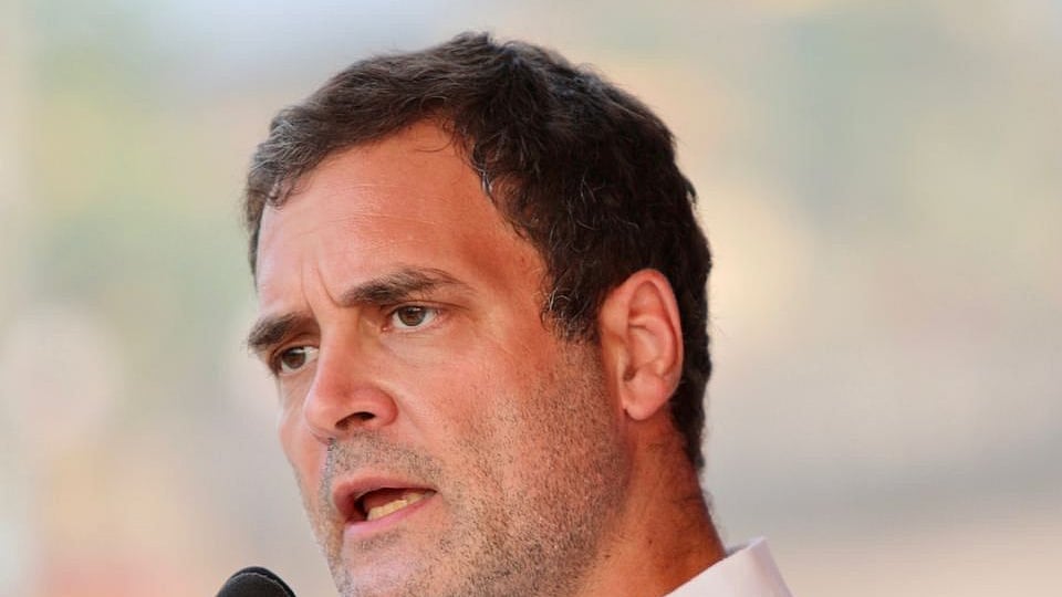 Congress leader Rahul Gandhi