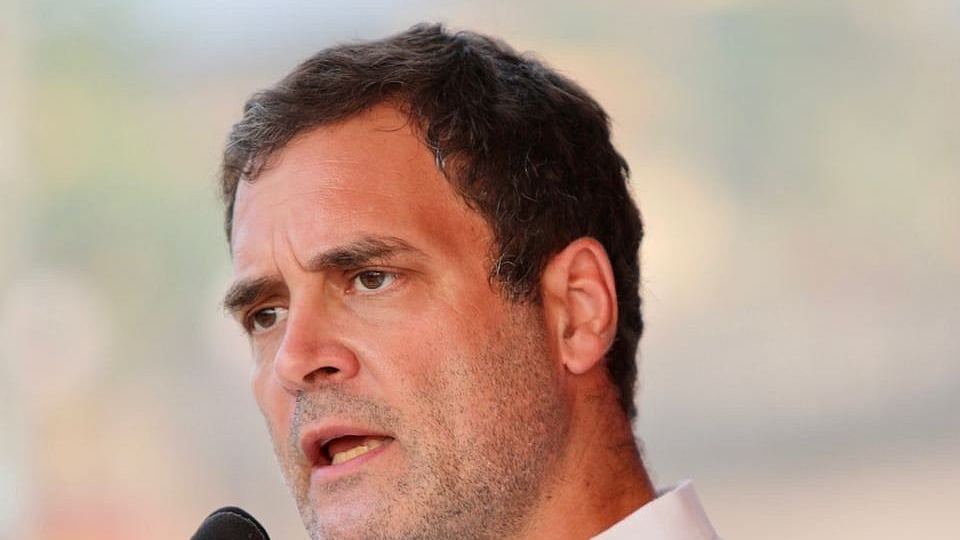Congress leader Rahul Gandhi