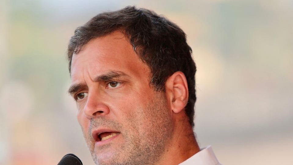Congress leader Rahul Gandhi