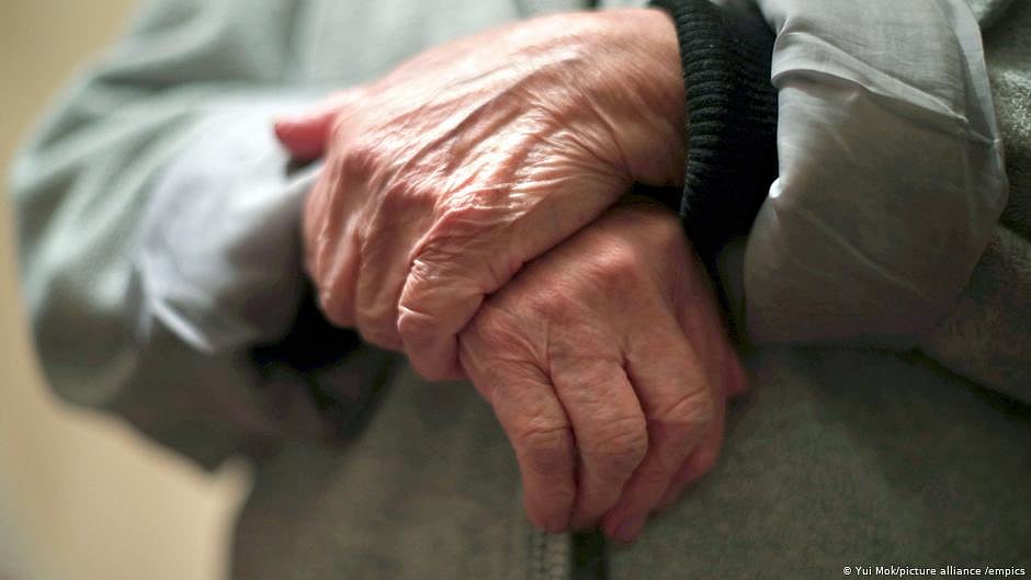 At a certain age, for certain conditions, palliative care can be a better, less painful choice—not just for the patient but also their caregivers. Representative image shows a senior citizen's clasped together hands (photo: National Herald archives)