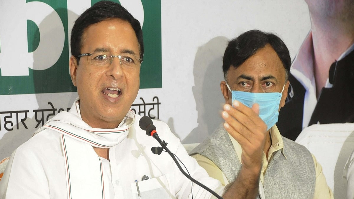 Congress General Secretary Randeep Singh Surjewala (Photo Courtesy: IANS)