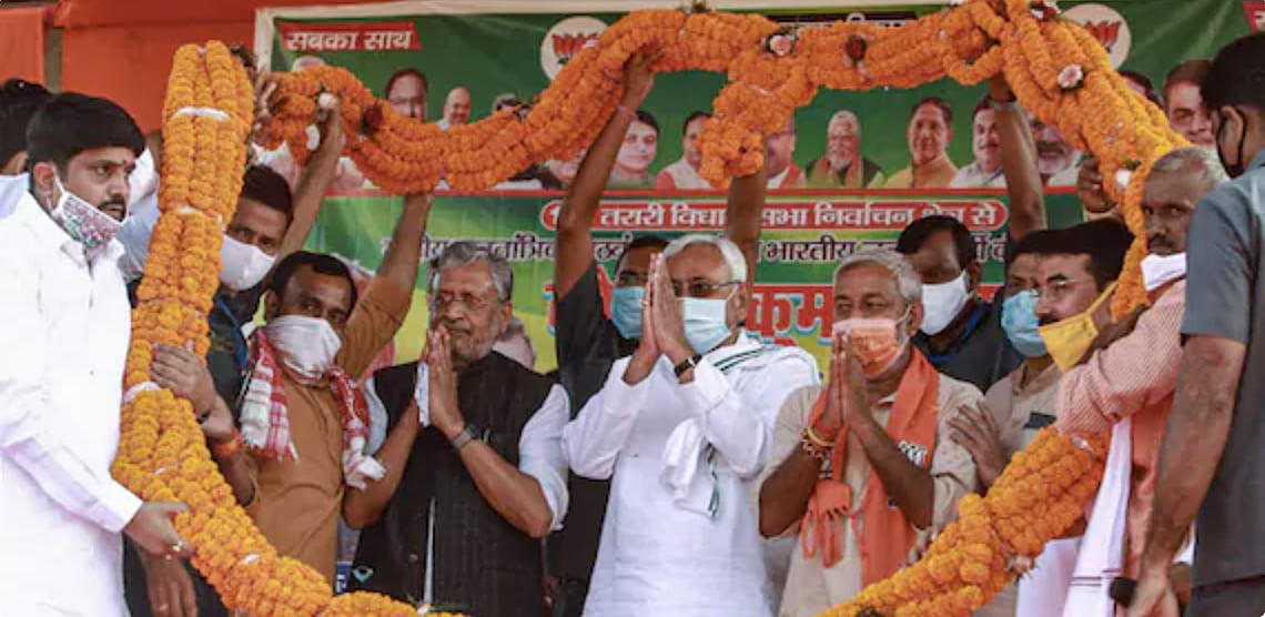Nitish Kumar unanimously elected as leader of NDA in Bihar; to return as CM