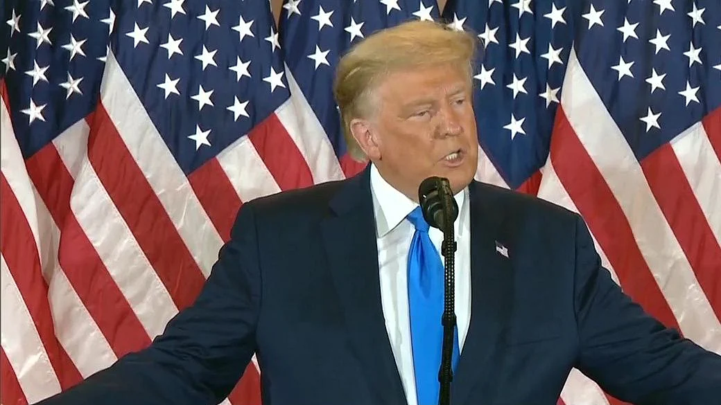 Trump calls 2020 election ‘fraud’, saying he’ll go to Supreme Court