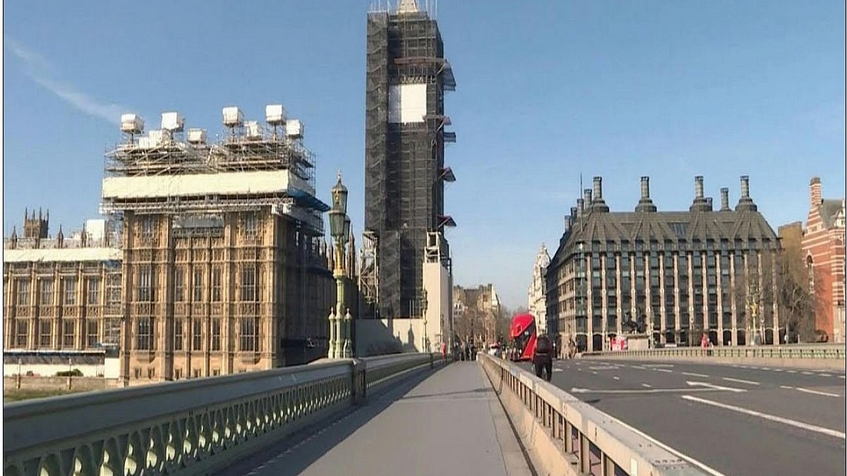 London under lockdown