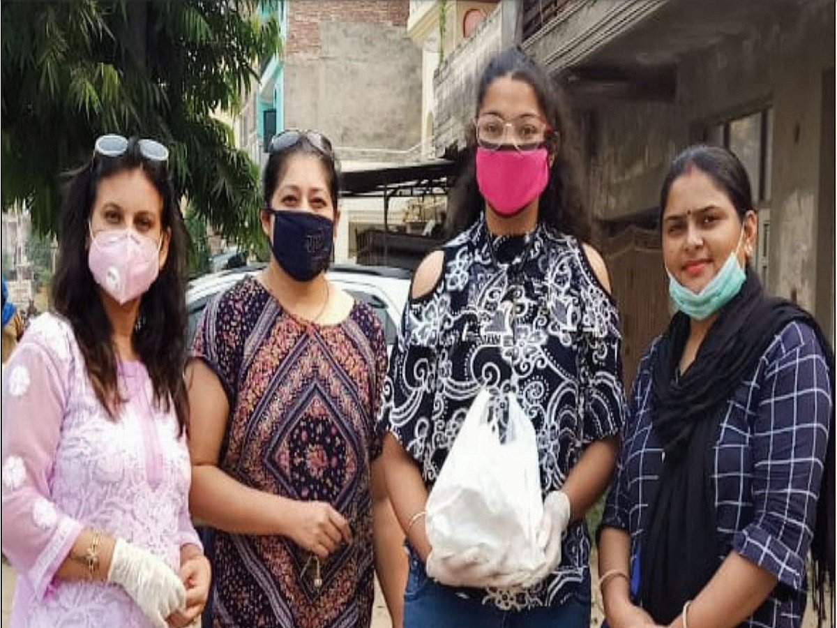Free meals to COVID families in Delhi NCR by volunteers