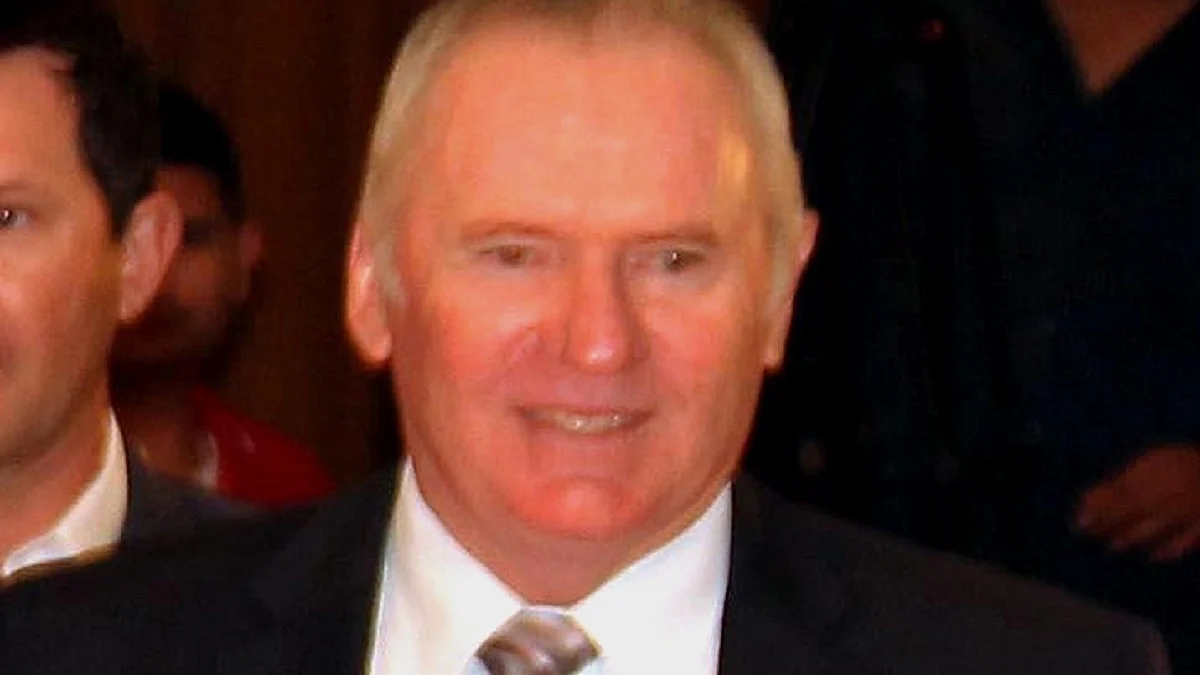 Former Australia skipper Allan Border (Photo Courtesy: IANS)