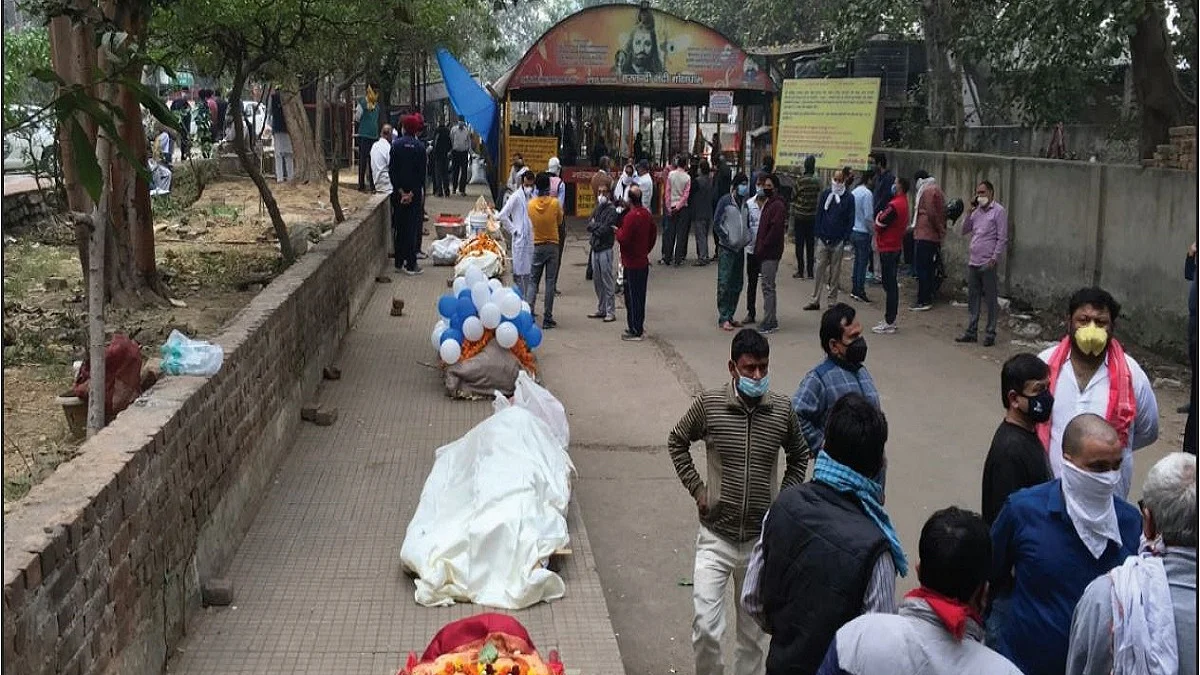 A first-person account from a crematorium in Ghaziabad--A day with the dead 
