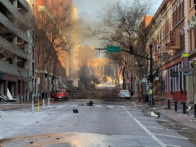 Human remains found near Nashville explosion site