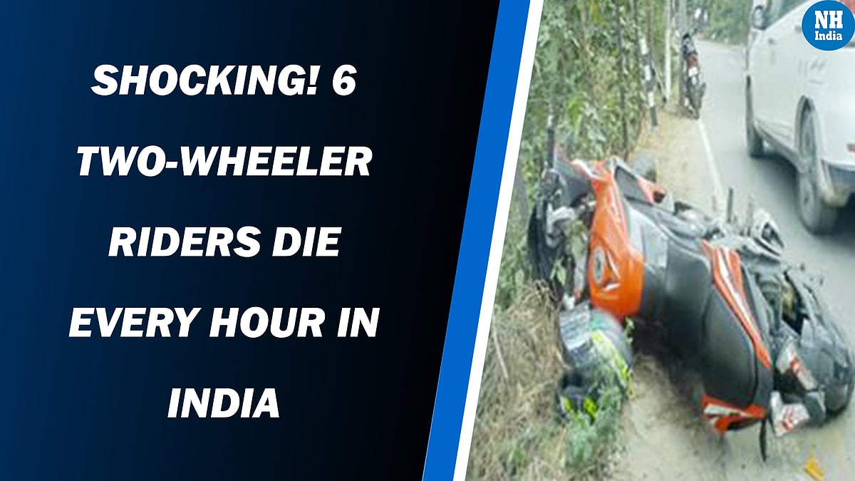 Shocking! 6 two-wheeler riders die every hour in India 