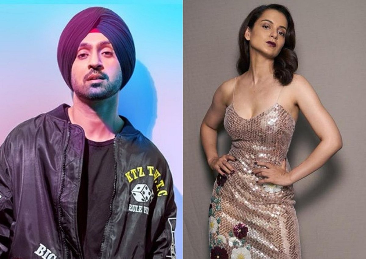 Kangana gets trolled for a false tweet; Diljit Dosanjh slams  her over her tweets on farmers’ protest