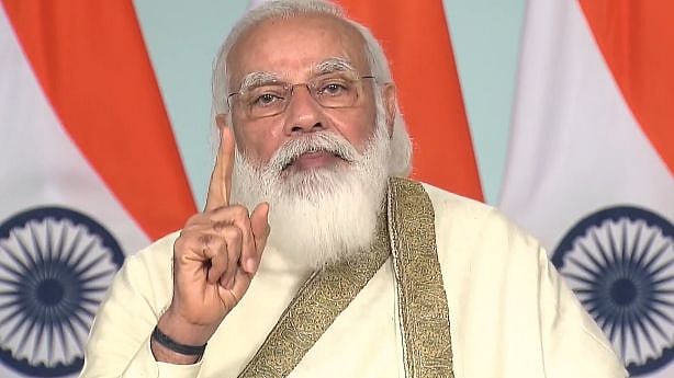 Development should not be seen through political prism: PM Modi at AMU event