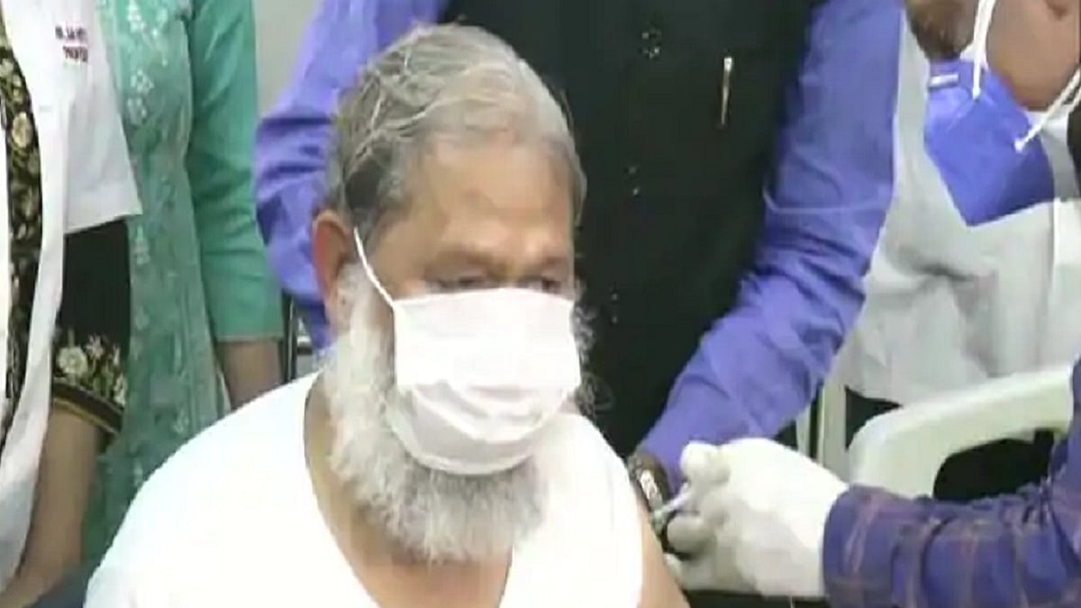 Haryana Health Minister Anil Vij (Photo Courtesy: ANI)