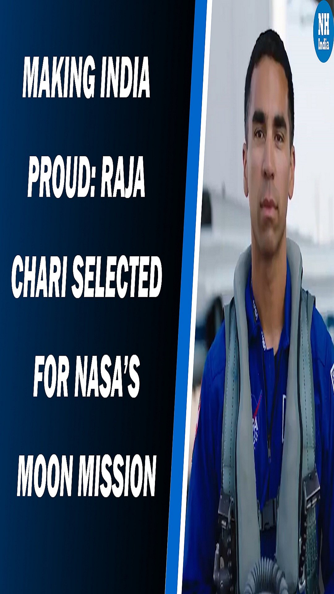  Making India proud: Raja Chari selected for NASA’s moon mission  