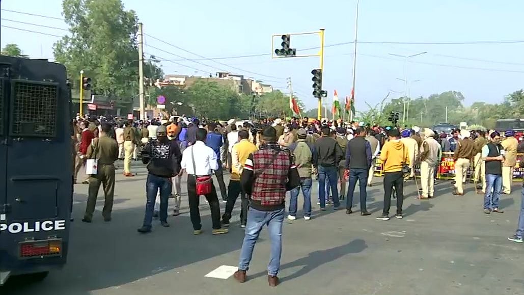 Massive response to call for Bharat Bandh in Punjab, Haryana and Chandigarh