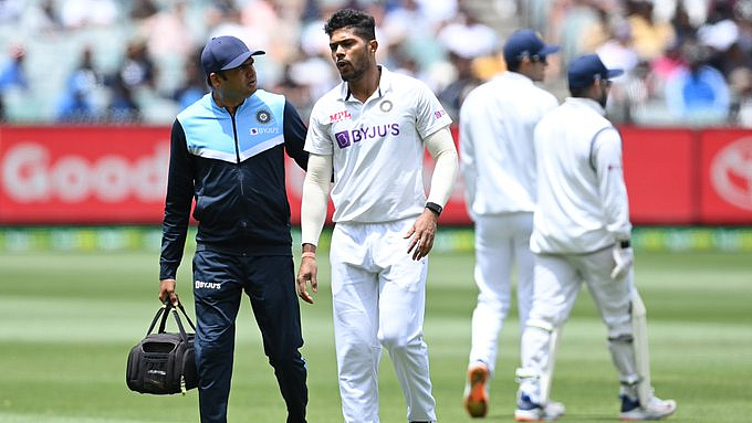 Umesh Yadav suffers calf muscle injury, taken for scans