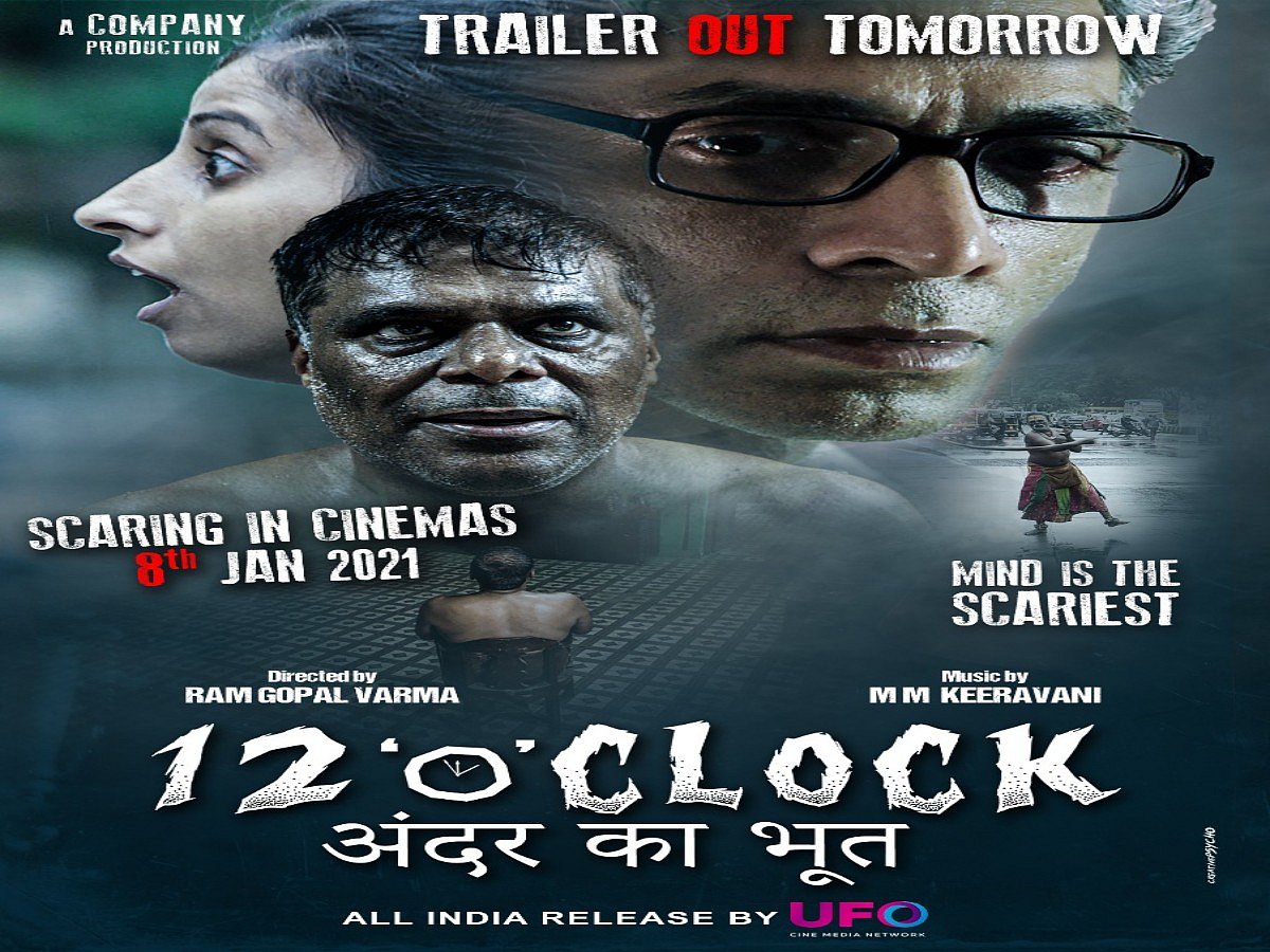 Trailer of Ram Gopal Varma’s psychological horror film ‘12 ‘o’ Clock’ releases today