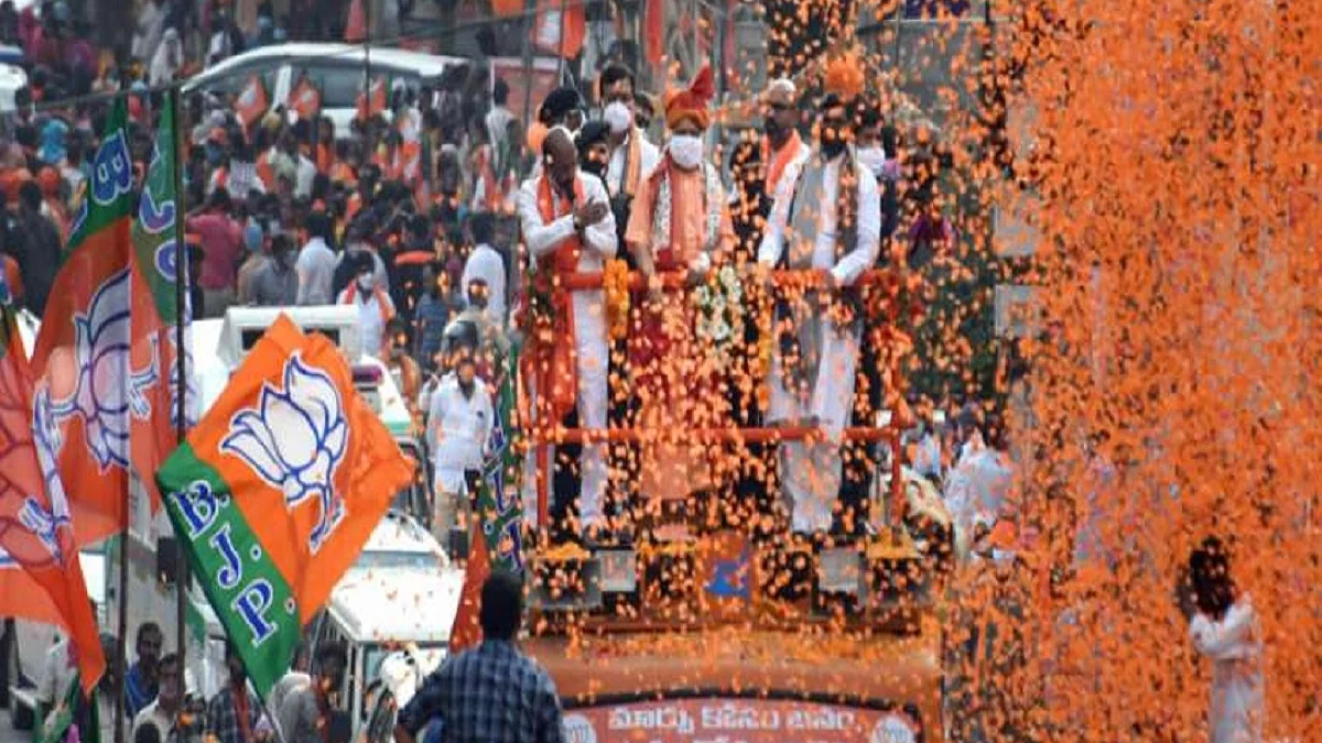 BJP’s aggressive campaigning for Hyderabad municipal corporation polls is a challenge to regional parties