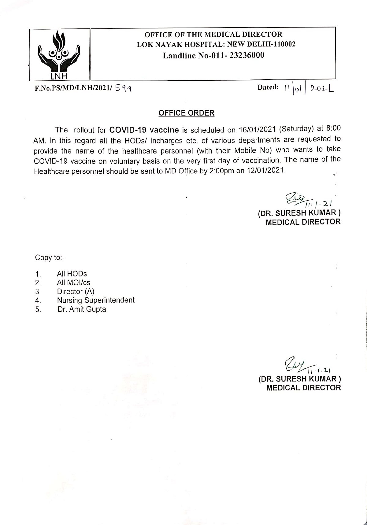 ‘Don’t want to be guinea pigs’: Most govt hospital health workers in Delhi refuse to take COVID-19 vaccine