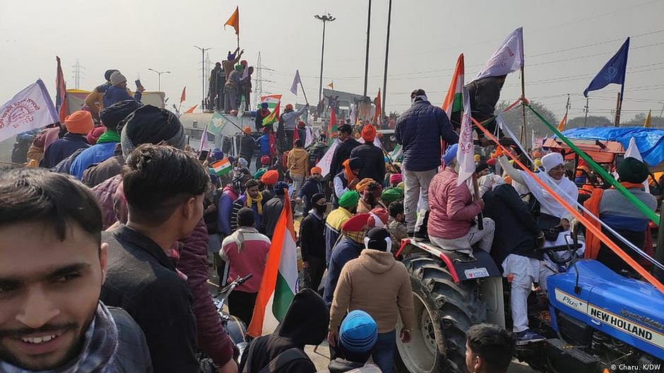 A farmers' protest in India (Representative photo)