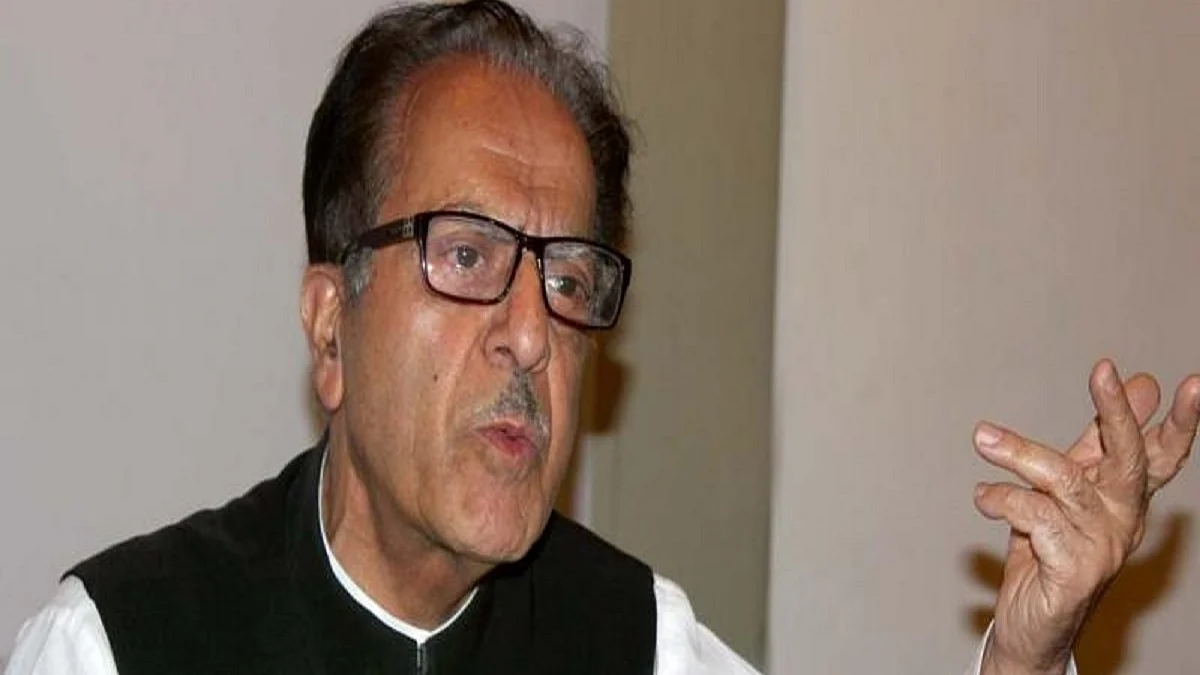 Congress leader Prof Saifuddin Soz
