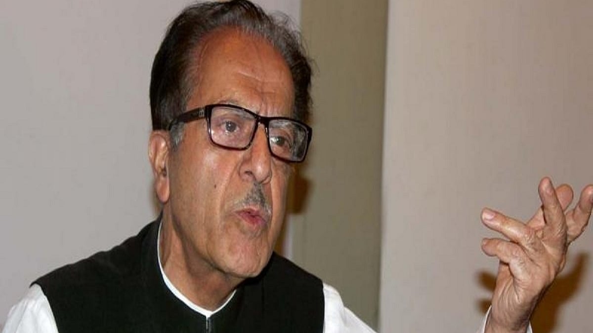 Congress leader Prof Saifuddin Soz