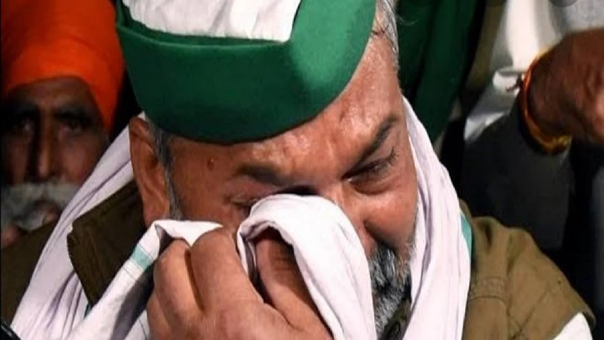 BKU leader Rakesh Tikait (Photo Courtesy: Twitter/ @iHShaheen)