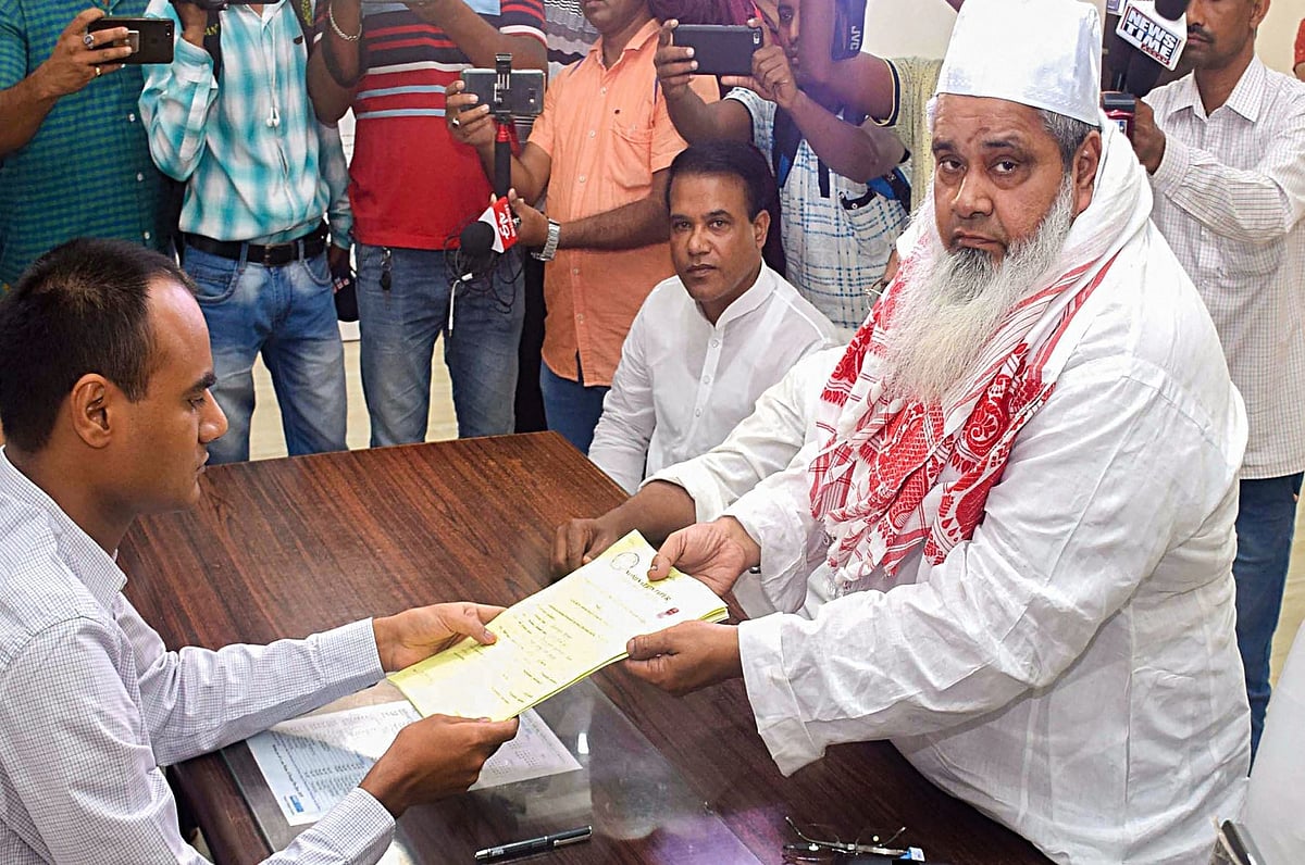 BJP desperate to create fissures in Congress-AIUDF alliance bid in Assam by going after Badruddin Ajmal