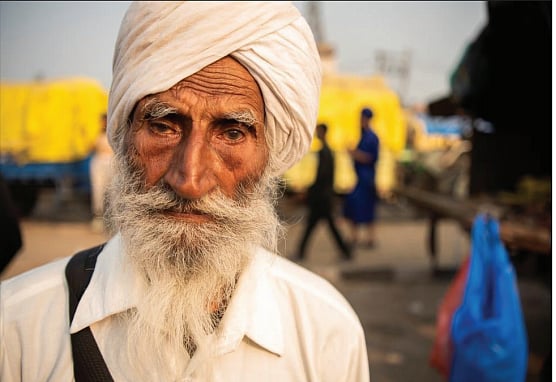 90-year-old Sharam Singh