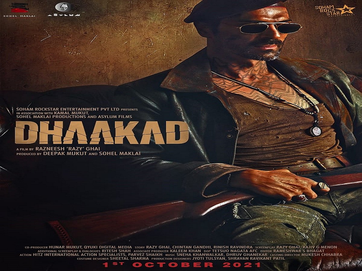 Arjun Rampal looks impressive as a villain in ‘Dhaakad’, new poster out now 