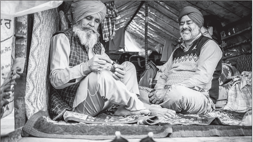 Focussed: Seeing just the eye of the needle (Photo: Vikas Bajpai)