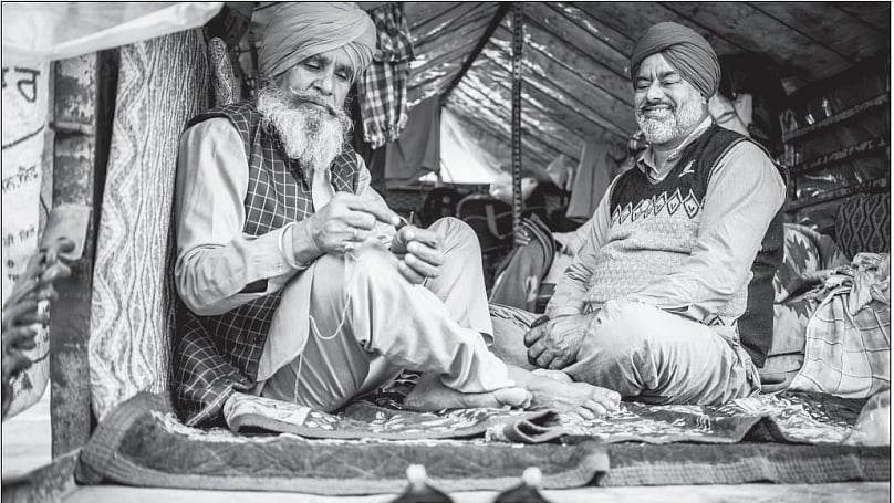 Focussed: Seeing just the eye of the needle (Photo: Vikas Bajpai)