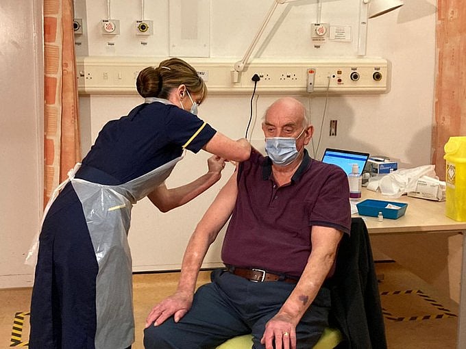 UK begins Oxford/AstraZeneca COVID-19 vaccine rollout with dialysis patient