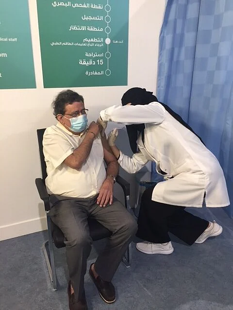 My first dose of Pfizer Coronavirus vaccine