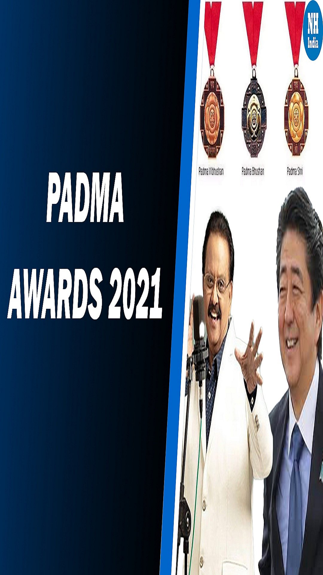 Padma Awards 2021: Shinzo Abe, SP Balasubramaniam among awardees  