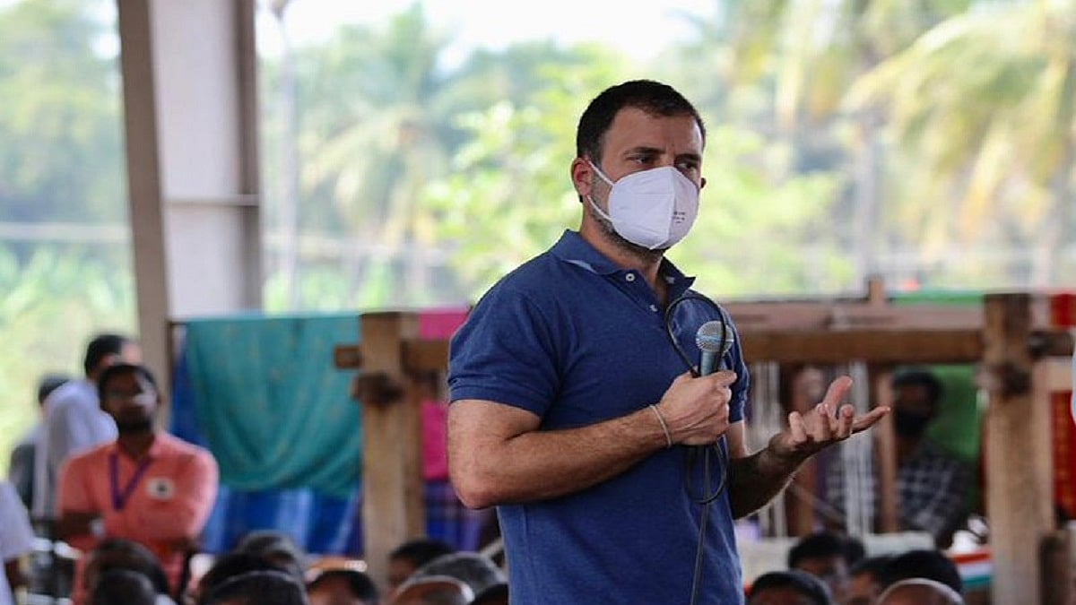 Congress leader Rahul Gandhi (Photo Courtesy: Twitter/ @INCIndia)