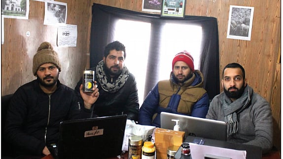 Kashmir Origin founders Maurifat, Adil and Sameer 