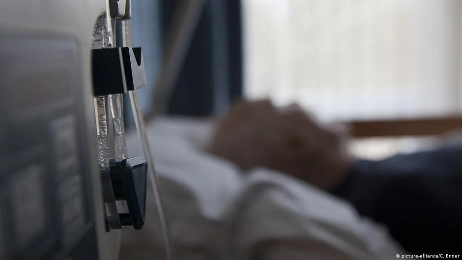 Representative image of a patient in a hospital (photo: DW)
