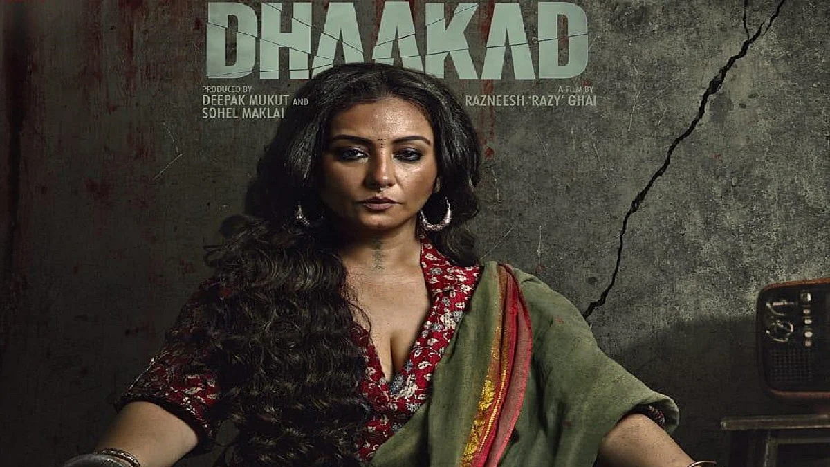 Divya Dutta looks menacing, as an evil master in Soham Rockstar Entertainment’s Dhaakad 